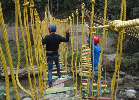 low rope Course activity in pune